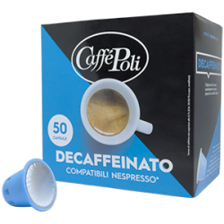 Кофе в капсулах Caffe Poli Decaffeinato Nespresso, 50 капсул Кофе в капсулах Caffe Poli Decaffeinato Nespresso, 50 капсул