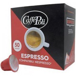 Кава в капсулах Caffe Poli Espresso Nespresso, 50 капсул Кава в капсулах Caffe Poli Espresso Nespresso, 50 капсул