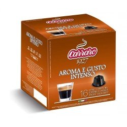 Кофе в капсулах Carraro Aroma E Gusto Intenso, 16 капсул Dolce Gusto Кофе в капсулах Carraro Aroma E Gusto Intenso, 16 капсул Dolce Gusto