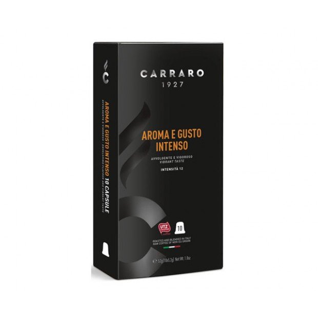 Кава в капсулах Carraro Aroma E Gusto Intenso, 10 капсул Nespresso Кава в капсулах Carraro Aroma E Gusto Intenso, 10 капсул Nespresso