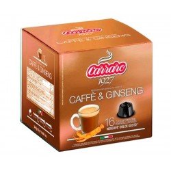 Кофе в капсулах Carraro Caffe & Ginseng, 16 капсул Dolce Gusto Кофе в капсулах Carraro Caffe & Ginseng, 16 капсул Dolce Gusto