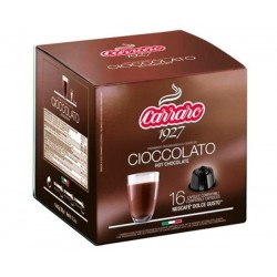 Шоколад в капсулах Carraro Cioccolato, 16 капсул Dolce Gusto Шоколад в капсулах Carraro Cioccolato, 16 капсул Dolce Gusto
