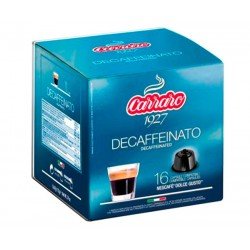 Кава в капсулах Carraro Decaffeinato, 16 капсул Dolce Gusto Кава в капсулах Carraro Decaffeinato, 16 капсул Dolce Gusto