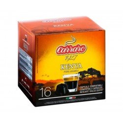 Кава в капсулах Carraro Kenya, 16 капсул Dolce Gusto Кава в капсулах Carraro Kenya, 16 капсул Dolce Gusto
