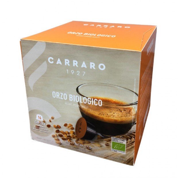 Кава в капсулах Carraro Orzo Biologico, 16 капсул Dolce Gusto Кава в капсулах Carraro Orzo Biologico, 16 капсул Dolce Gusto
