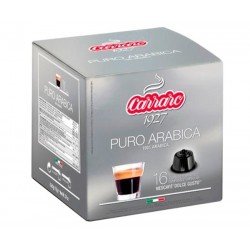 Кофе в капсулах Carraro Puro Arabica, 16 капсул Dolce Gusto