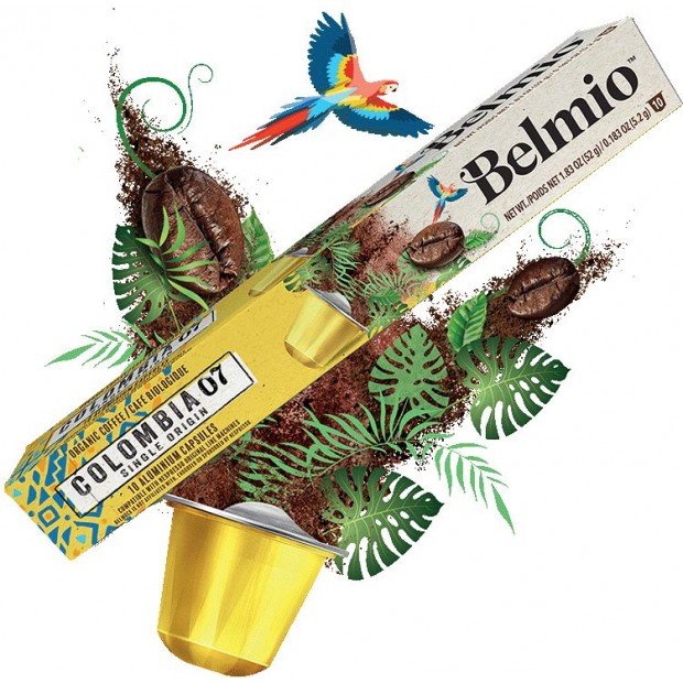 Кава у капсулах Belmio Colombia, 10 капсул Nespresso