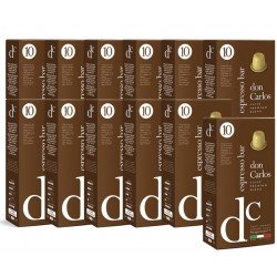 Кофе Don Carlos Espresso Bar, 120 капсул Nespresso Кофе Don Carlos Espresso Bar, 120 капсул Nespresso