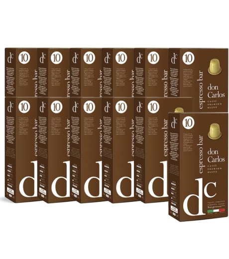 Кава Don Carlos Espresso Bar, 120 капсул Nespresso
