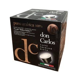 Кофе в капсулах Don Carlos Puro Arabica 100%, 16 капсул Dolce Gusto Кофе в капсулах Don Carlos Puro Arabica 100%, 16 капсул Dolce Gusto