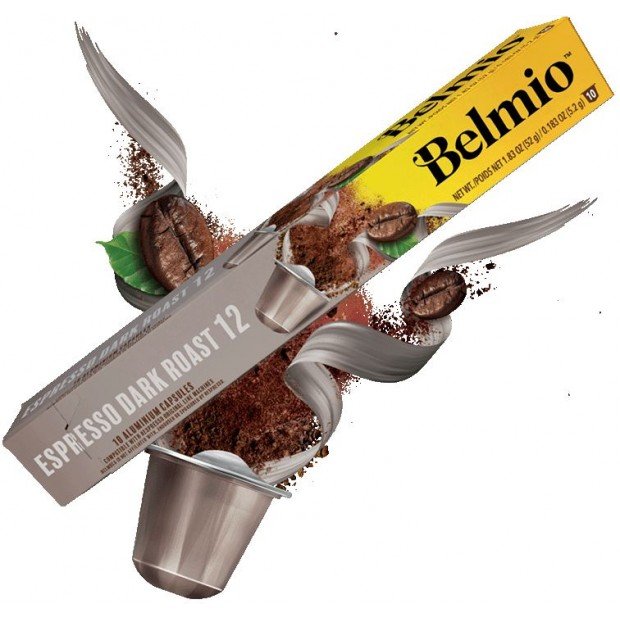 Кава в капсулах Belmio Espresso Dark Roast, 10 капсул Nespresso Кава в капсулах Belmio Espresso Dark Roast, 10 капсул Nespresso