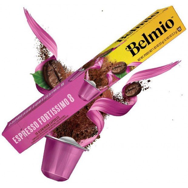 Кава в капсулах Belmio Espresso Fortissimo, 10 капсул Nespresso Кава в капсулах Belmio Espresso Fortissimo, 10 капсул Nespresso