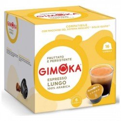 Капсулы Dolce Gusto Gimoka Caffe Lungo, 16 капсул Капсулы Dolce Gusto Gimoka Caffe Lungo, 16 капсул