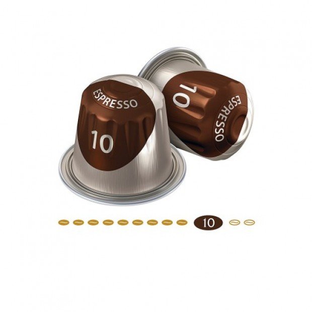 Кава у капсулі Jacobs Espresso 10 Intenso, 1 шт. Nespresso Кава у капсулі Jacobs Espresso 10 Intenso, 1 шт. Nespresso