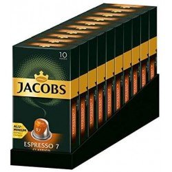 Кава Jacobs Espresso 7 Classico, 100 капсул Nespresso Кава Jacobs Espresso 7 Classico, 100 капсул Nespresso