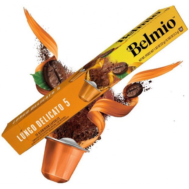 Кава у капсулах Belmio Lungo Delicato, 10 капсул Nespresso Кава у капсулах Belmio Lungo Delicato, 10 капсул Nespresso