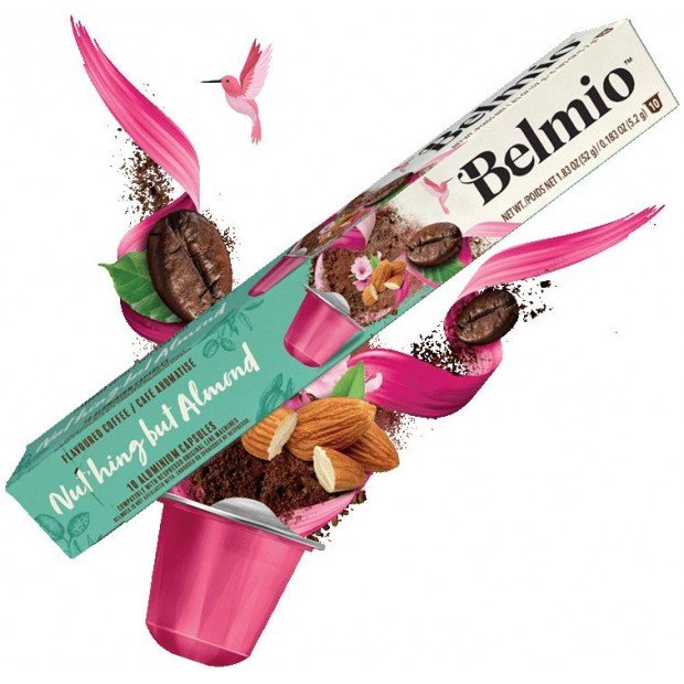 Кава в капсулах Belmio Nut&hіng but Almond, 10 капсул Nespresso Кава в капсулах Belmio Nut&hіng but Almond, 10 капсул Nespresso