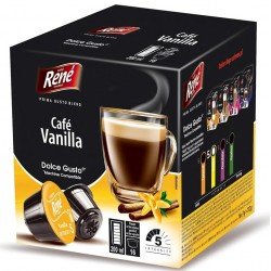 Кава в капсулах Rene Vanilla, 16 капсул Dolce Gusto