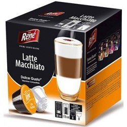 Кофе в капсулах Rene Latte Macchiato, 8+8 капсул Dolce Gusto Кофе в капсулах Rene Latte Macchiato, 8+8 капсул Dolce Gusto