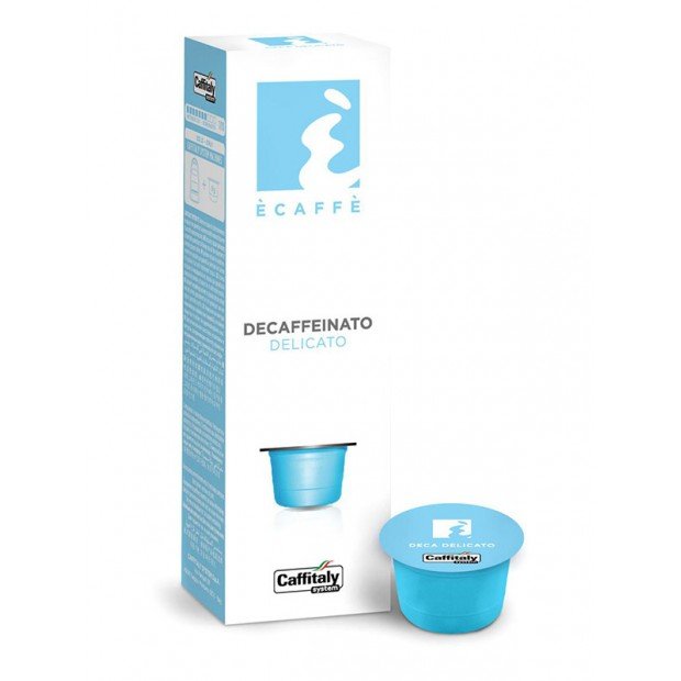Кава в капсулах Ecaffe Decaffeinato Delicato - 10 капсул Кава в капсулах Ecaffe Decaffeinato Delicato - 10 капсул