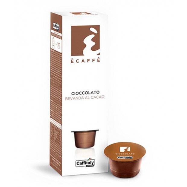 Гарячий шоколад в капсулі Ecaffe Cacao, 1 шт. система Caffitaly Гарячий шоколад в капсулі Ecaffe Cacao, 1 шт. система Caffitaly