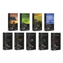 Набір кави в капсулах Carraro collection 9 смаків, 90 капсул Nespresso Набір кави в капсулах Carraro collection 9 смаків, 90 капсул Nespresso