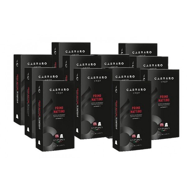Кава Carraro Primo Mattino, 120 капсул Nespresso