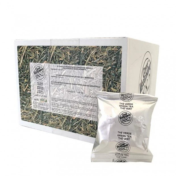Чай у капсулі Caffe Vergnano 1882 Te Verde, 1 шт. Lavazza Espresso Point Чай у капсулі Caffe Vergnano 1882 Te Verde, 1 шт. Lavazza Espresso Point