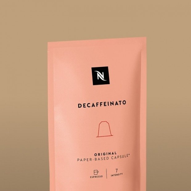 Кофе в капсулах Nespresso Decaffeinato - 10 капсул Кофе в капсулах Nespresso Decaffeinato - 10 капсул