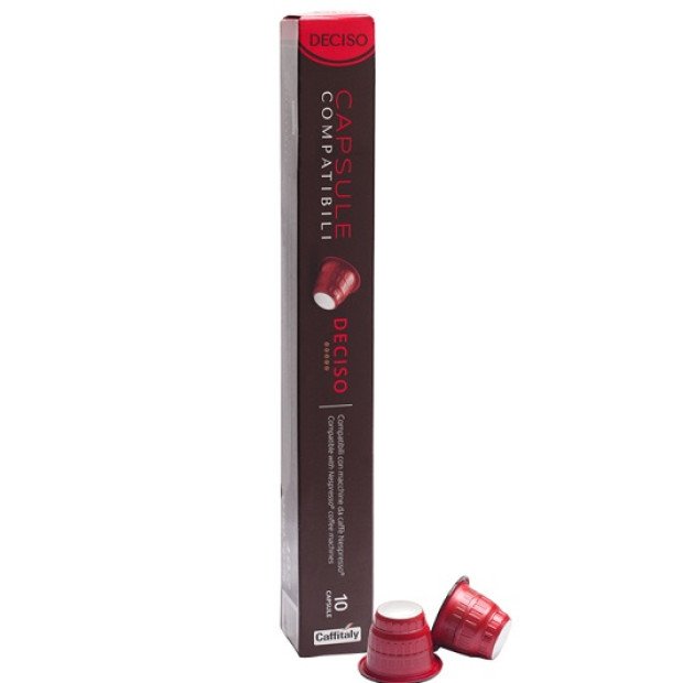 Кава в капсулах Caffitaly DECISO nespresso - 10 капсул Кава в капсулах Caffitaly DECISO nespresso - 10 капсул