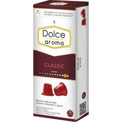 Кава в капсулах Dolce Aroma Classic, 10 капсул Nespresso Кава в капсулах Dolce Aroma Classic, 10 капсул Nespresso