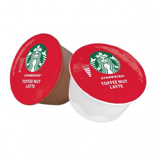 Кава у капсулі Starbucks Toffee Nut Latte, 1+1 шт. Dolce Gusto Кава у капсулі Starbucks Toffee Nut Latte, 1+1 шт. Dolce Gusto