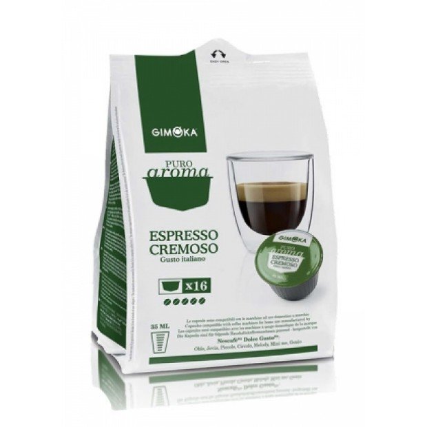 Капсулы Dolce Gusto Gimoka Espresso Cremoso, 16 капсул
