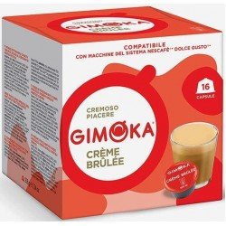 Капсулы Dolce Gusto Gimoka Сreme Brulee, 16 капсул Капсулы Dolce Gusto Gimoka Сreme Brulee, 16 капсул