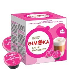 Капсулы Dolce Gusto Gimoka Latte Macchiato, 8+8 капсул Капсулы Dolce Gusto Gimoka Latte Macchiato, 8+8 капсул