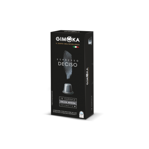 Кофе в капсулах Gimoka Deciso Nespresso, 10 капсул