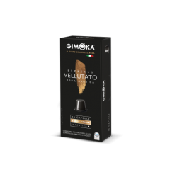 Кофе в капсулах Gimoka Vellutato 100% arabica Nespresso, 10 капсул