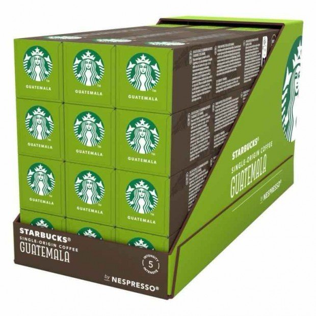 Кофе в капсулах Starbucks Guatemala, 120 капсул Nespresso Кофе в капсулах Starbucks Guatemala, 120 капсул Nespresso