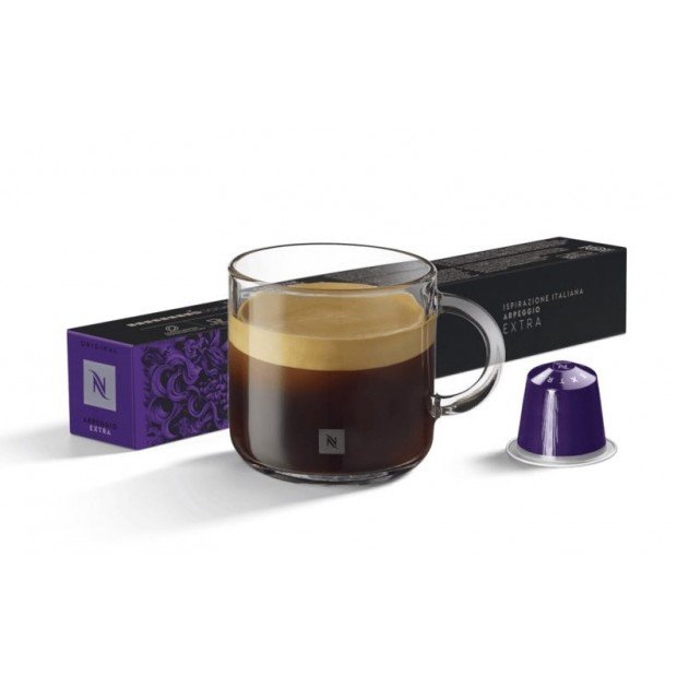Кава Ispirazione Firenze Arpeggio Extra (10 капсул) Nespresso Кава Ispirazione Firenze Arpeggio Extra (10 капсул) Nespresso