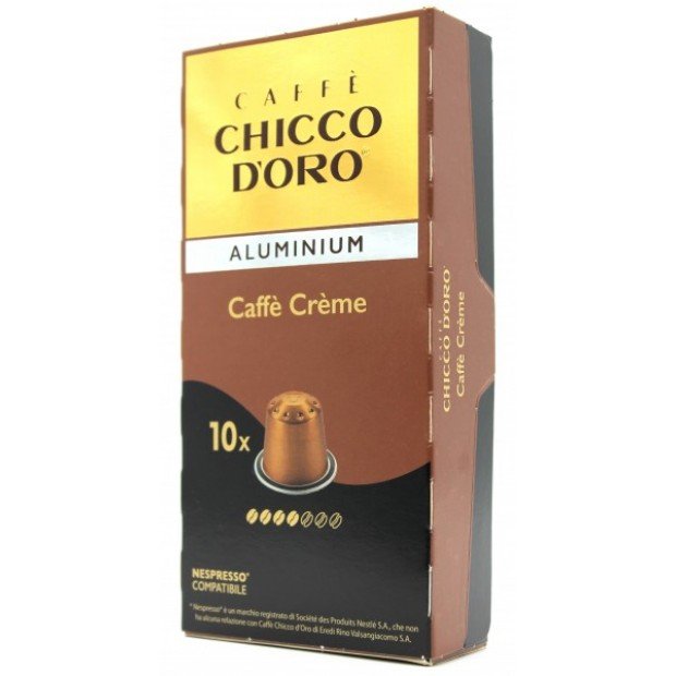 Кофе в капсулах Chicco d'Oro Caffè Crème, 10 шт. Nespresso Кофе в капсулах Chicco d'Oro Caffè Crème, 10 шт. Nespresso