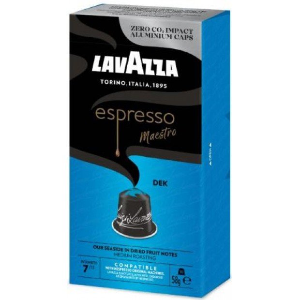Кофе в капсулах Lavazza Espresso Maestro Deck, 10 капсул Nespresso