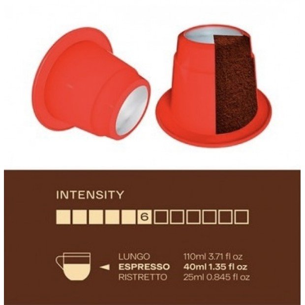 Кава у капсулі Boseco Espresso Classico, 1 капсула Nespresso
