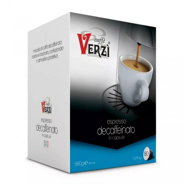 Кава в капсулі Caffe Verzi Decaffeinato, 1 капсула Caffitaly Кава в капсулі Caffe Verzi Decaffeinato, 1 капсула Caffitaly