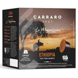 Кофе в капсуле Carraro Ethiopia, 16 капсул Dolce Gusto Кофе в капсуле Carraro Ethiopia, 16 капсул Dolce Gusto