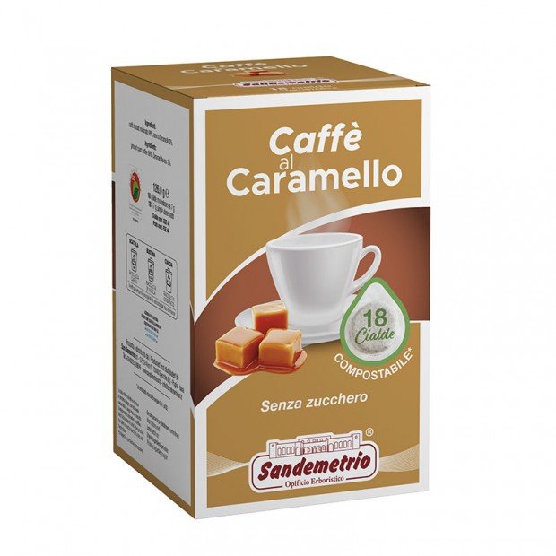 Кава в чалді Sandemetrio Caffe Al Caramello, 1 шт. Кава в чалді Sandemetrio Caffe Al Caramello, 1 шт.