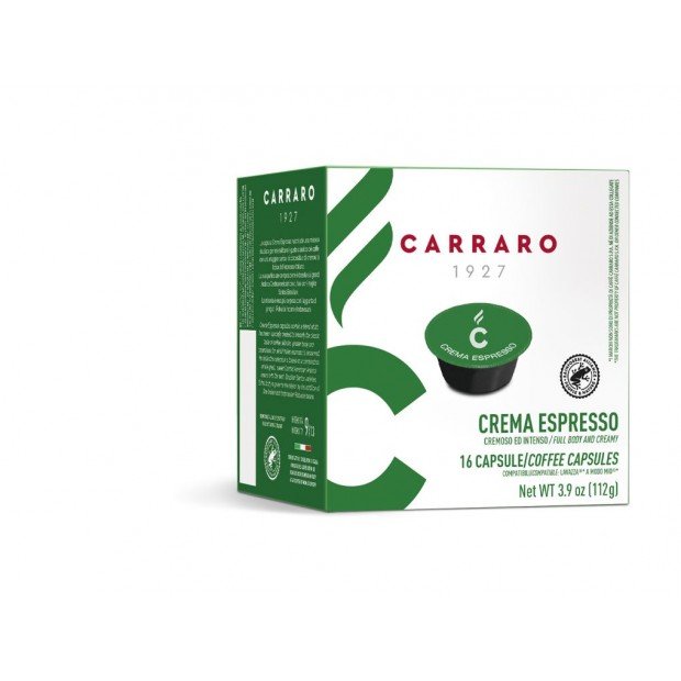 Кава в капсулі Carraro Crema Espresso, 1 капсула Lavazza A Modo Mio