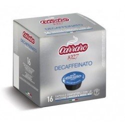 Кофе в капсулах Carraro Decaffeinato, 16 капсул Lavazza A Modo Mio