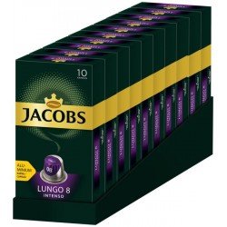 Кофе в капсулах Jacobs Lungo 8 Intenso, 100 капсул Nespresso Кофе в капсулах Jacobs Lungo 8 Intenso, 100 капсул Nespresso