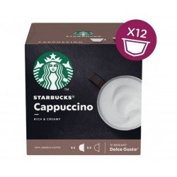 Кофе в капсулах Starbucks Cappuccino, 6+6 капсул Dolce Gusto Кофе в капсулах Starbucks Cappuccino, 6+6 капсул Dolce Gusto