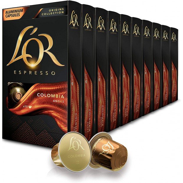 Кава L'OR Colombia Andes, 100 капсул Кава L'OR Colombia Andes, 100 капсул